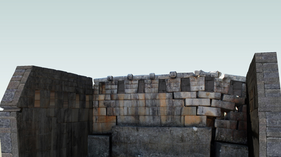 Main Temple, SketchUp Model