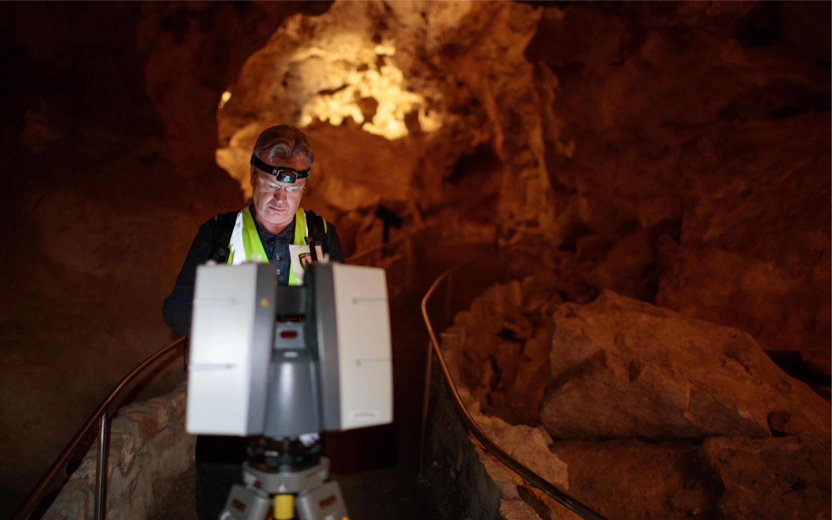 #caption4 Creating a Digital Map, and a Cultural History, of Carlsbad Cavern