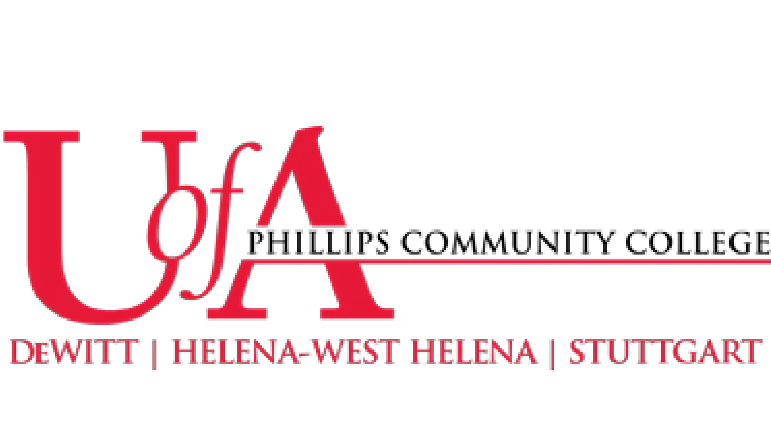 Phillips Community College logo